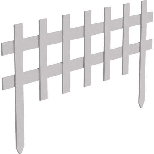 Greenes Fence 18 In. H x 3 Ft. L Wood Decorative Border Fence
