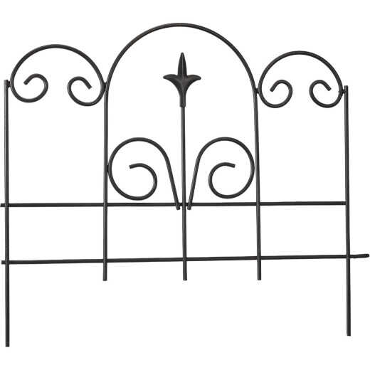 Panacea 16 In. H x 18 In. L Metal Decorative Border Fence