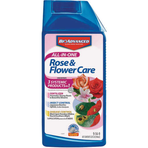 BioAdvanced All-In-1 32 Oz. Concentrate Rose & Flower Care
